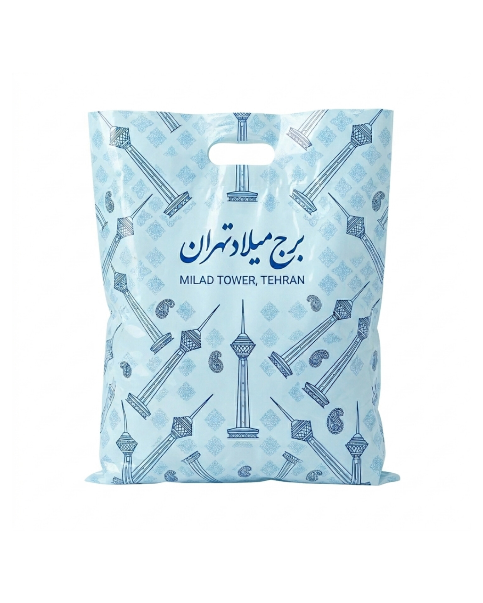 نایلون دسته موزی با چاپ اختصاصی